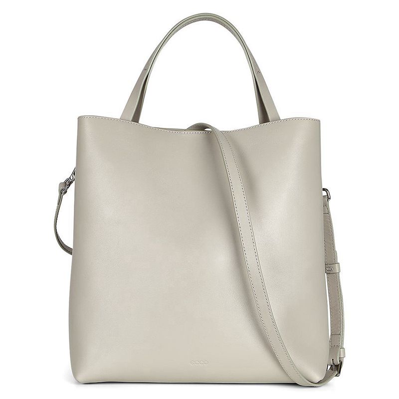 Women ECCO EBBA - Shoulder-Bags Grey - India LHSTYC102